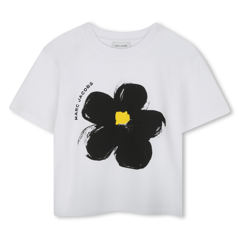 T-shirt stampa Margherita MARC JACOBS 
                        BAMBINA