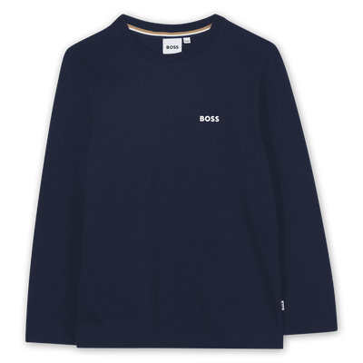 T-shirt a maniche lunghe BOSS RAGAZZO