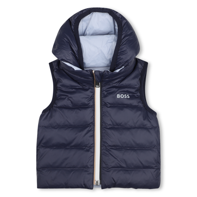 Giubbotto imbottito reversibile BOSS 
                        RAGAZZO