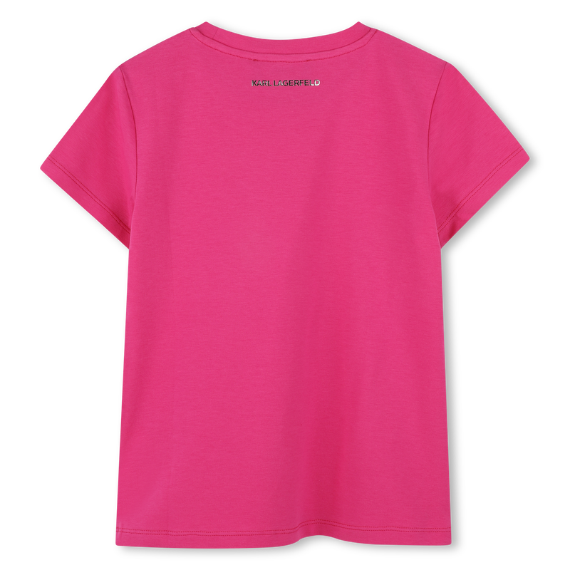 T-shirt a maniche corte KARL LAGERFELD KIDS 
                        BAMBINA