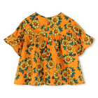 Blusa in raso di cotone KENZO KIDS 
                    BAMBINA
