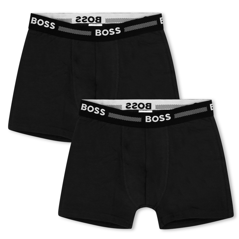 Set di 2 boxer in cotone BOSS 
                        RAGAZZO