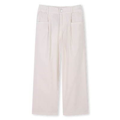 Pantalone svasato in popeline KENZO KIDS BAMBINA