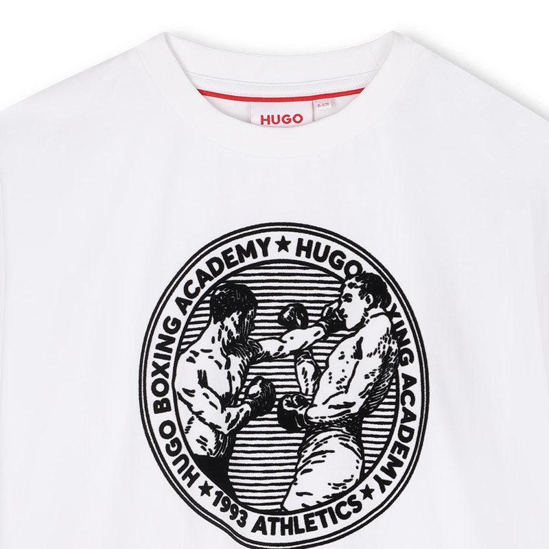 T-shirt a maniche corte HUGO 
                        RAGAZZO