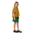 Blusa in raso di cotone KENZO KIDS 
                    BAMBINA