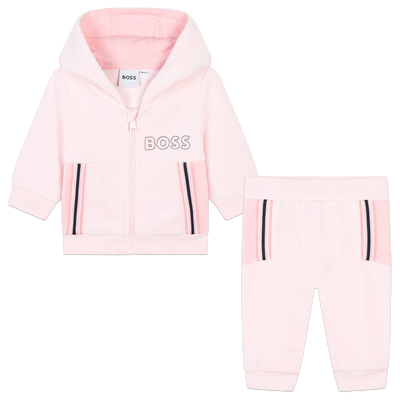 Completo da jogging in velluto BOSS BAMBINA