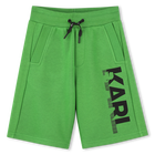 Bermuda elasticizzati cotone KARL LAGERFELD KIDS 
                    RAGAZZO