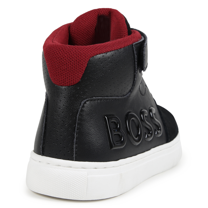 Sneakers con lacci e velcro BOSS 
                        RAGAZZO