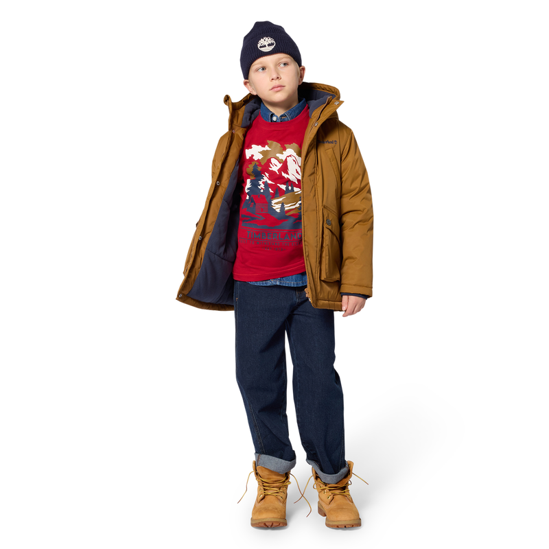 Parka con cappuccio TIMBERLAND 
                        RAGAZZO