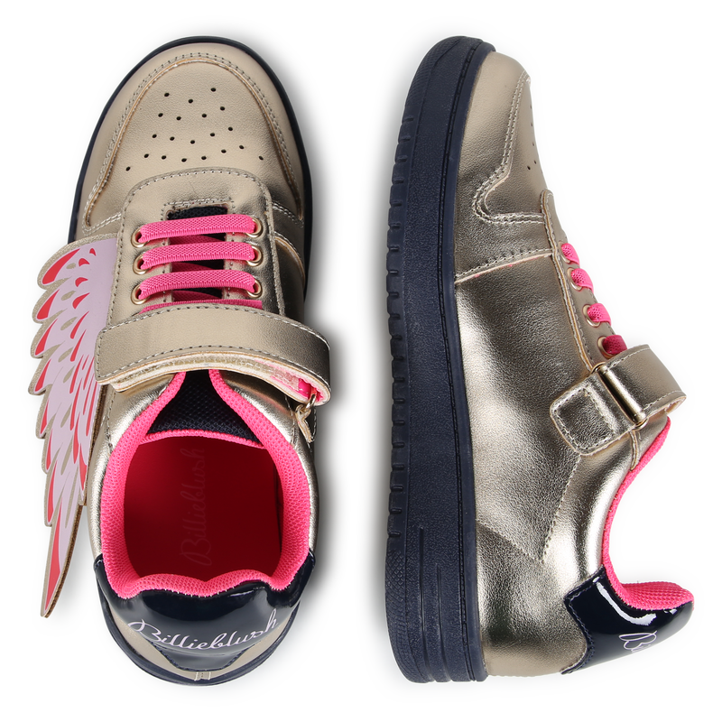 Sneakers con lacci e velcro BILLIEBLUSH 
                        BAMBINA