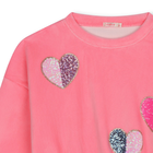 Felpa in velluto BILLIEBLUSH 
                    BAMBINA