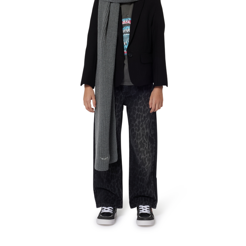 Jeans taglia alta regolabile ZADIG VOLTAIRE 
                        BAMBINA
