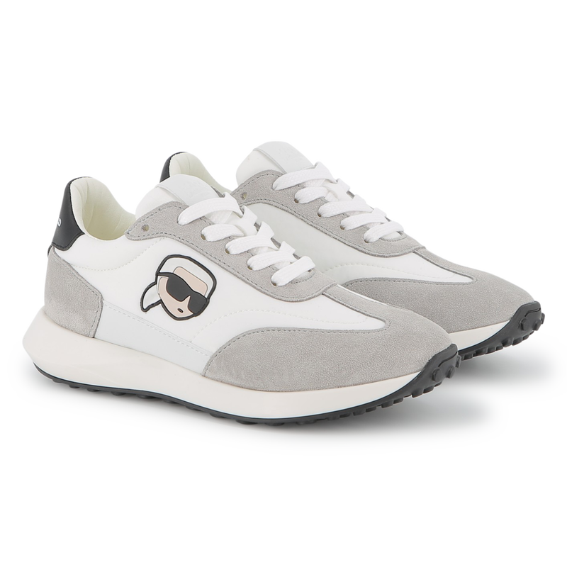 Sneakers basse stringate KARL LAGERFELD KIDS 
                        RAGAZZO