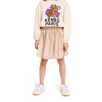 Gonna in jacquard lam&eacute; KENZO KIDS BAMBINA