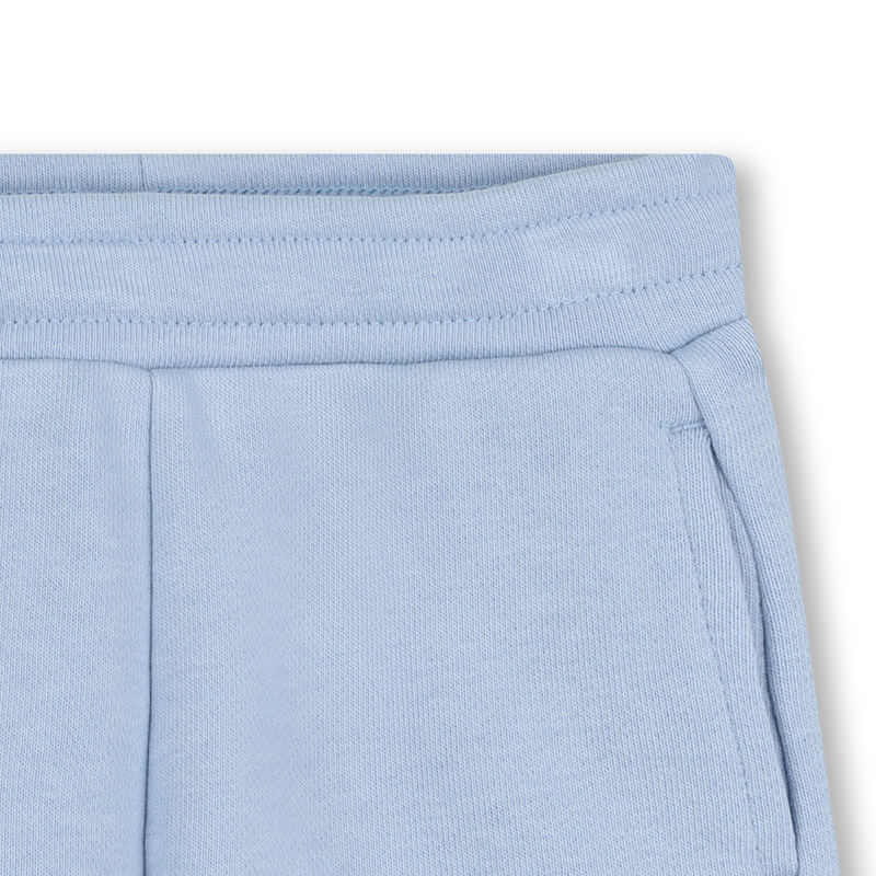 Shorts tinta unita in felpa BOSS 
                        RAGAZZO