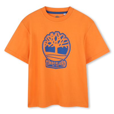 T-shirt bicolore con logo TIMBERLAND RAGAZZO