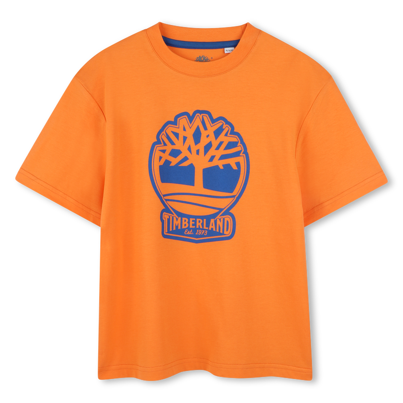 T-shirt bicolore con logo TIMBERLAND 
                        RAGAZZO