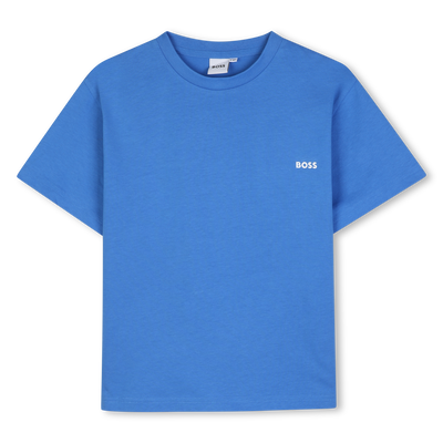 T-SHIRT A MANICHE CORTE BOSS RAGAZZO