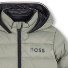 Piumino reversibile con cappuccio BOSS 
                    RAGAZZO