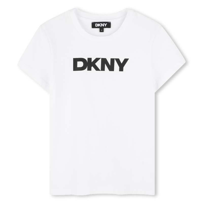 T-shirt a maniche corte DKNY 
                        BAMBINA