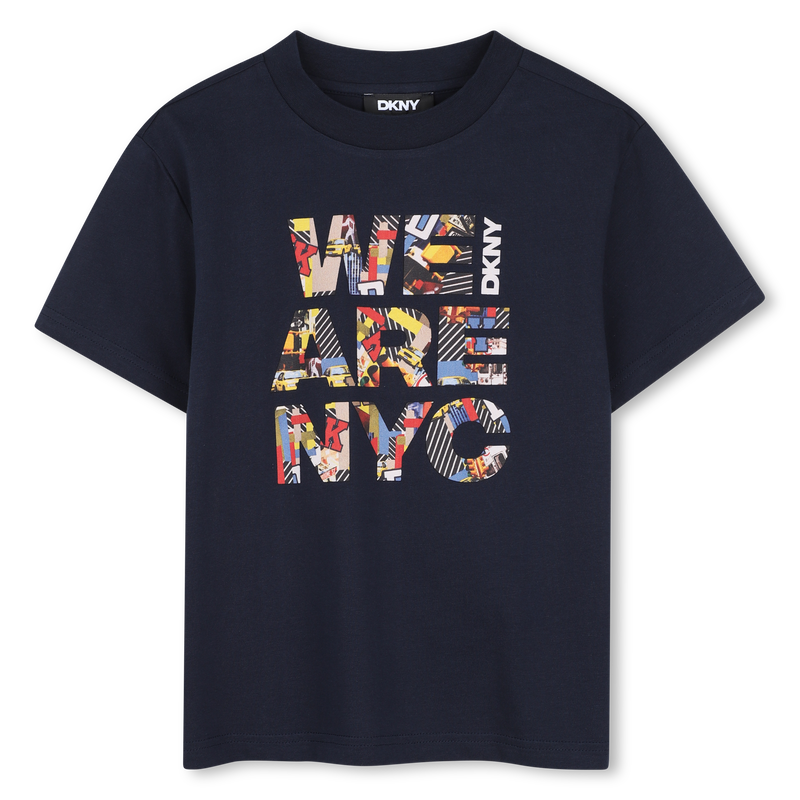 T-shirt a maniche corte DKNY 
                        RAGAZZO