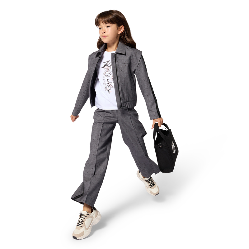 T-shirt a maniche corte KARL LAGERFELD KIDS 
                        BAMBINA