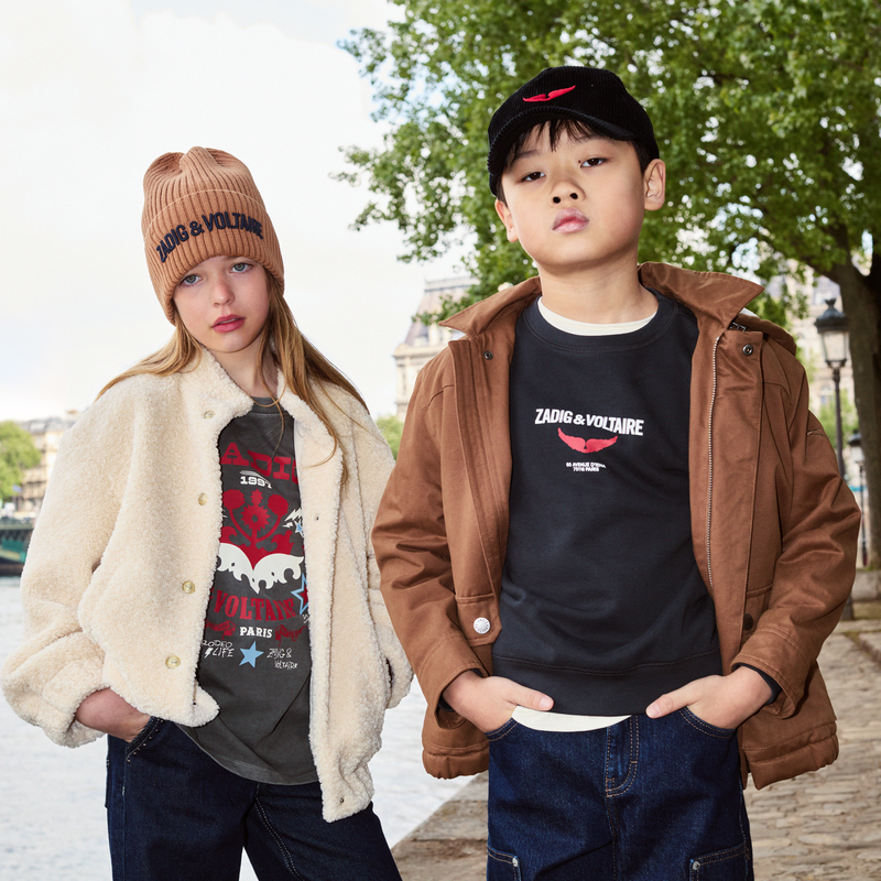 Cappello in velluto a coste ZADIG & VOLTAIRE 
                        RAGAZZO