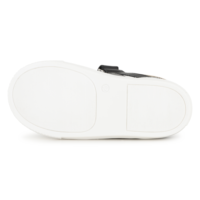 SNEAKERS CON STRISCE A STRAPPO BOSS 
                        RAGAZZO