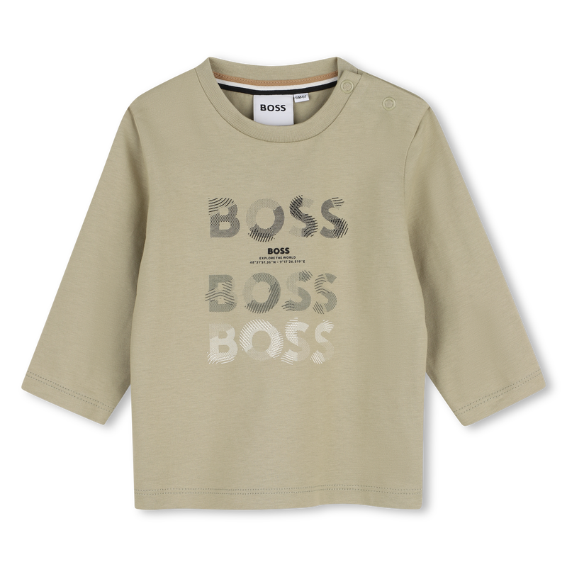 Maglietta a maniche lunghe BOSS 
                        RAGAZZO
