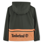 Giacca a vento zip e cappuccio TIMBERLAND 
                    RAGAZZO