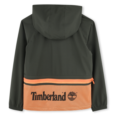 Giacca a vento zip e cappuccio TIMBERLAND RAGAZZO