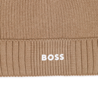 Cappello lavorato a maglia con logo BOSS 
                    RAGAZZO