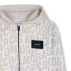 Felpa con cappuccio e zip MARC JACOBS 
                    RAGAZZO