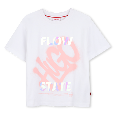 T-shirt a maniche corte HUGO BAMBINA