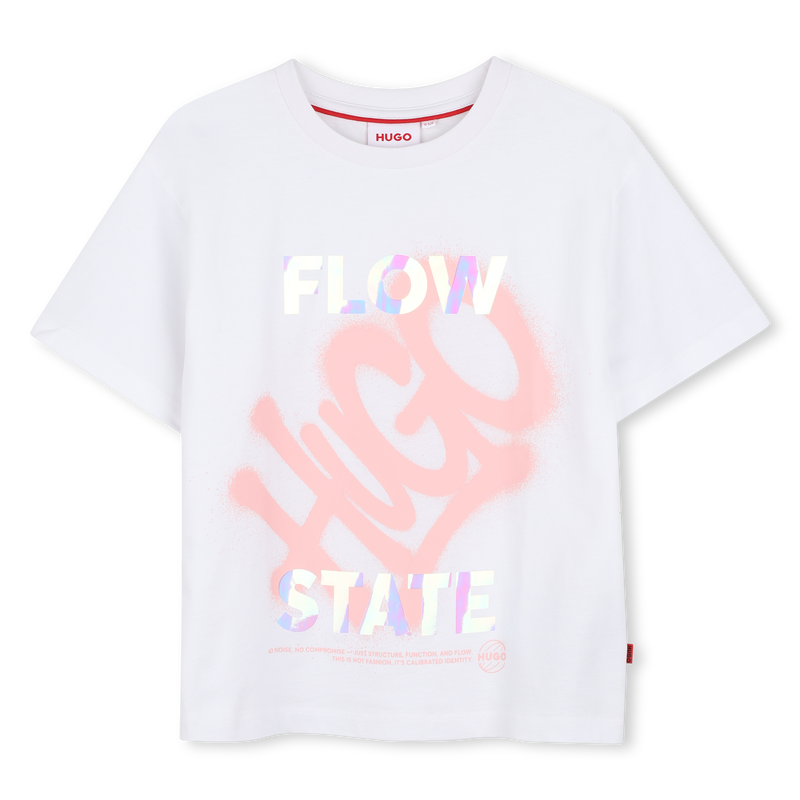 T-shirt a maniche corte HUGO 
                        BAMBINA