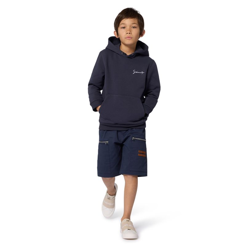 Bermuda con tasche con zip GIVENCHY 
                        RAGAZZO