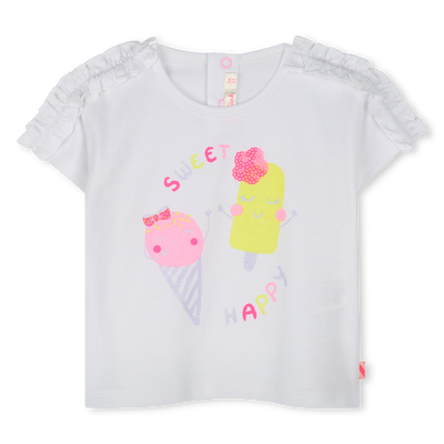 T-shirt cotone maniche corte BILLIEBLUSH BAMBINA