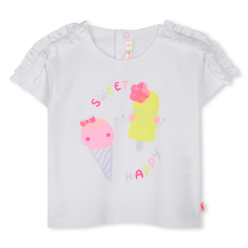 T-shirt cotone maniche corte BILLIEBLUSH 
                        BAMBINA