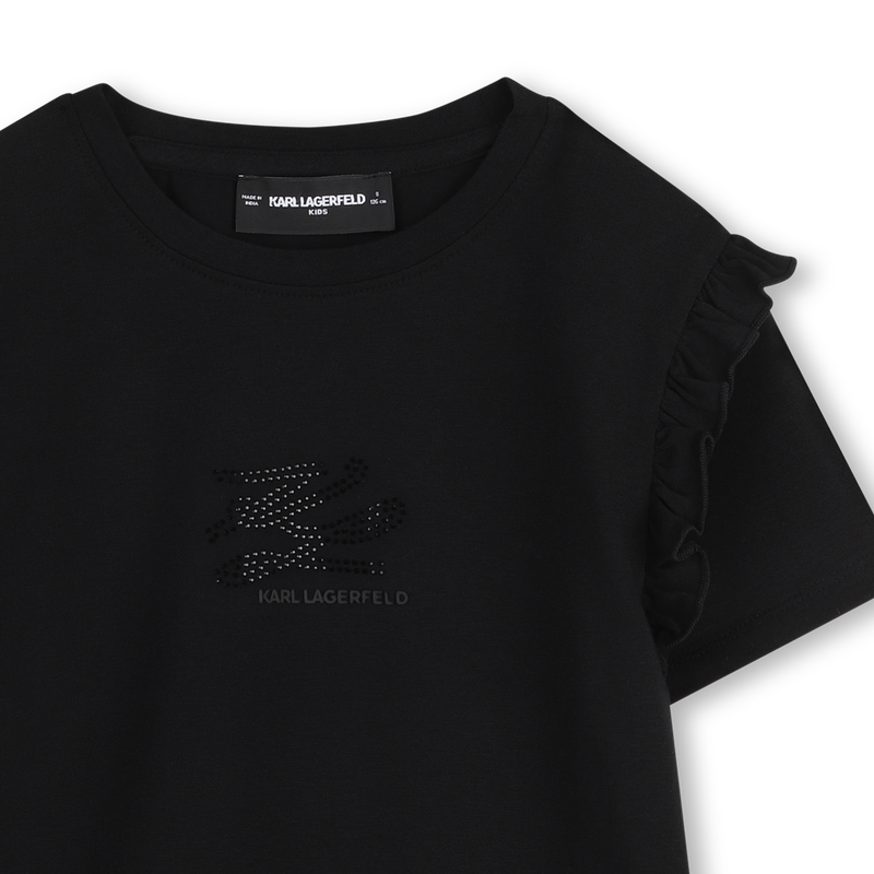 T-shirt a maniche corte KARL LAGERFELD KIDS 
                        BAMBINA