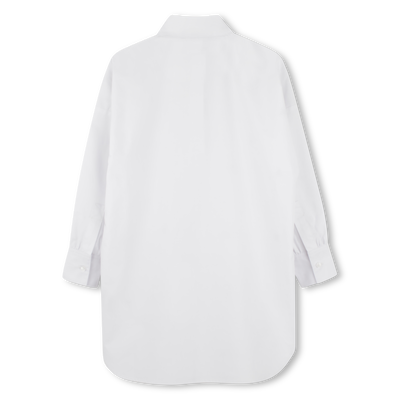 Abito camicia a maniche lunghe KARL LAGERFELD KIDS BAMBINA