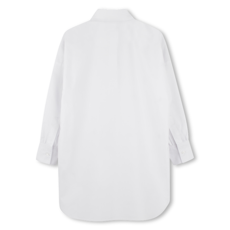 Abito camicia a maniche lunghe KARL LAGERFELD KIDS 
                        BAMBINA