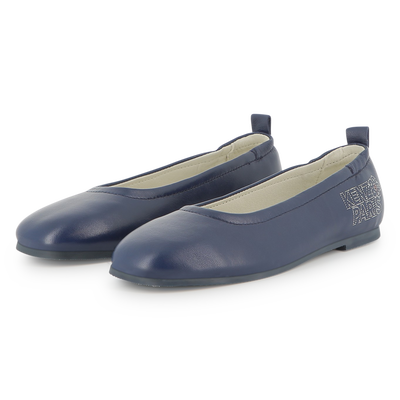 Ballerina in pelle di capra KENZO KIDS BAMBINA