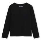 Maglietta a maniche lunghe KARL LAGERFELD KIDS 
                    BAMBINA