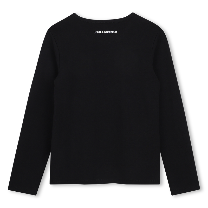 Maglietta a maniche lunghe KARL LAGERFELD KIDS 
                        BAMBINA