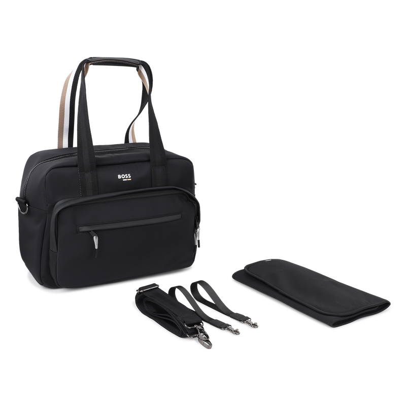 Borsa porta pannolini con lacci tricolori BOSS 
                        UNISEX