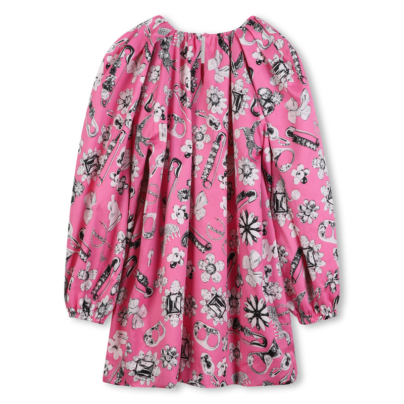 Abito in raso di cotone MARC JACOBS 
                        BAMBINA