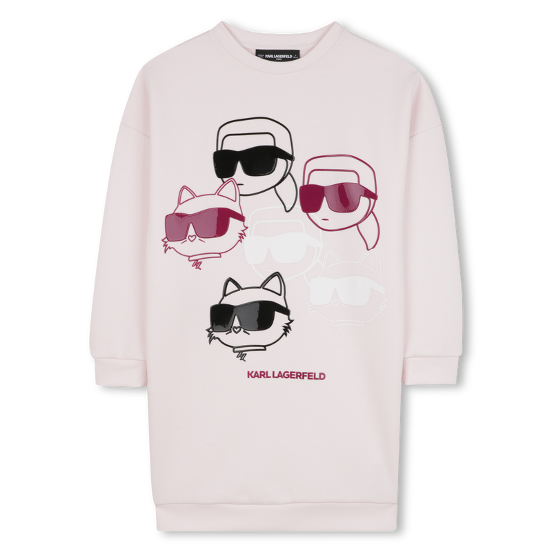 Abito a maniche lunghe KARL LAGERFELD KIDS 
                        BAMBINA