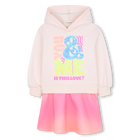Abito bi-materiale BILLIEBLUSH 
                    BAMBINA