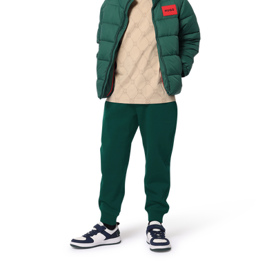 Piumino con zip idrorepellente HUGO RAGAZZO