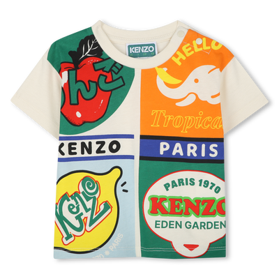 T-shirt a maniche corte KENZO KIDS RAGAZZO